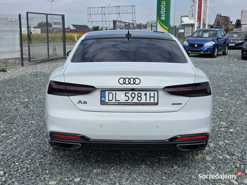 Audi A5 20 TFSI 252 2021r Coupe SLine Quattro łopatki zmiany biegów Wojkowice