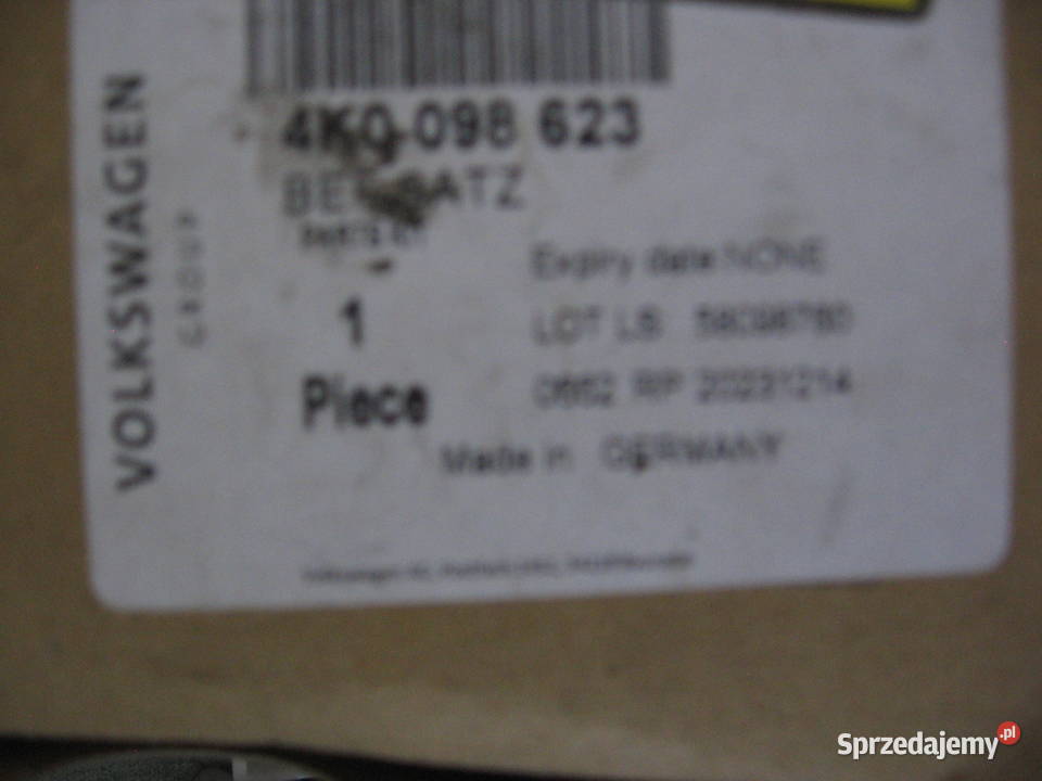 4K0098623 AUDI A6 C8 Zestaw mocujący zderzaka mazowieckie