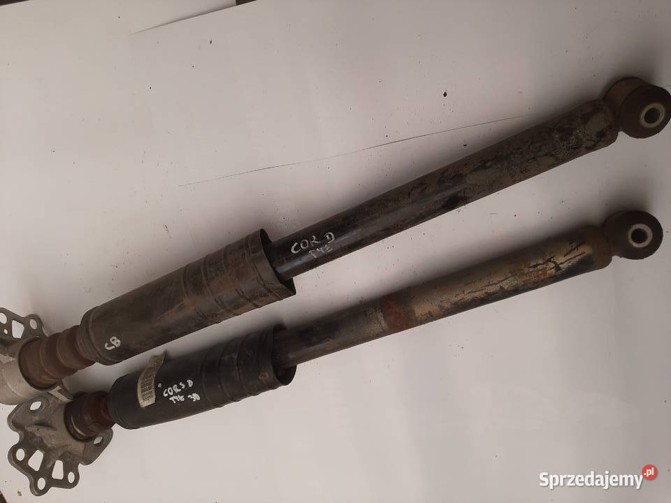 Opel Corsa D komplet amortyzatorów tylnych tył łódzkie Ksawerów