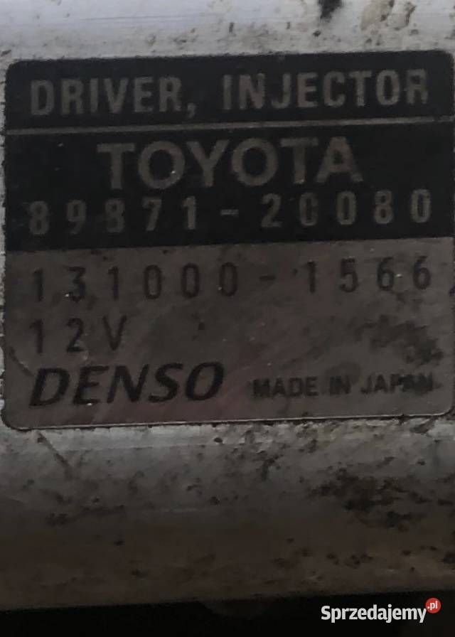 Sterownik Wtrysków Toyota Avensis t27 20 D4D Radzymin