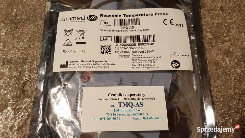 Czujniki temperatury Mindray Unimed do Zielona Góra