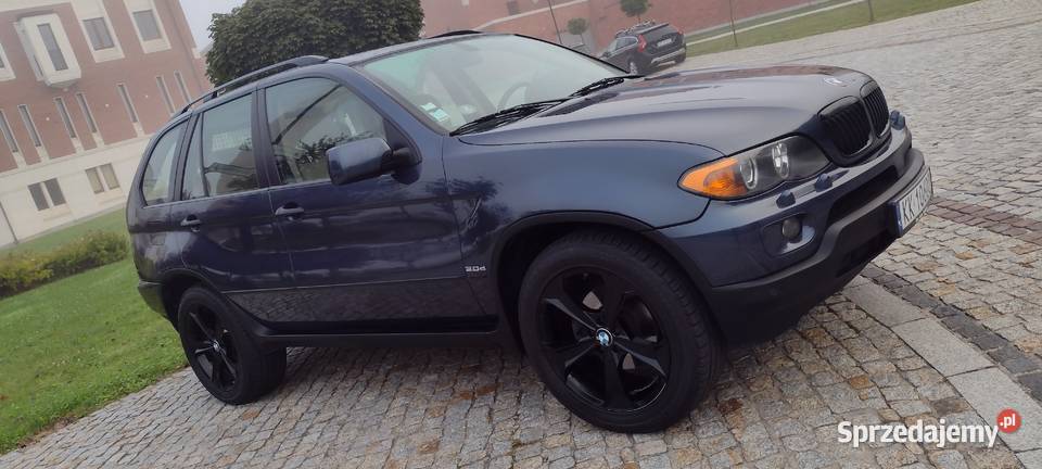 bmw x5 30 diesel4x4205 okazja nieuszkodzony Kraków