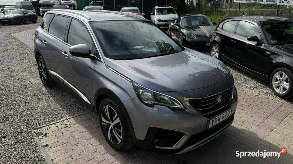 Peugeot 5008 16 hdi automat 7osb Ledy pół skóry 5008 Gdańsk