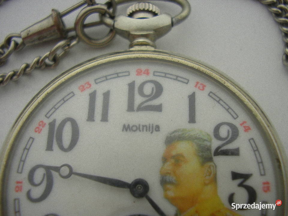 Marszałek STALIN zegarek kieszonkowy CCCP USSR Warszawa