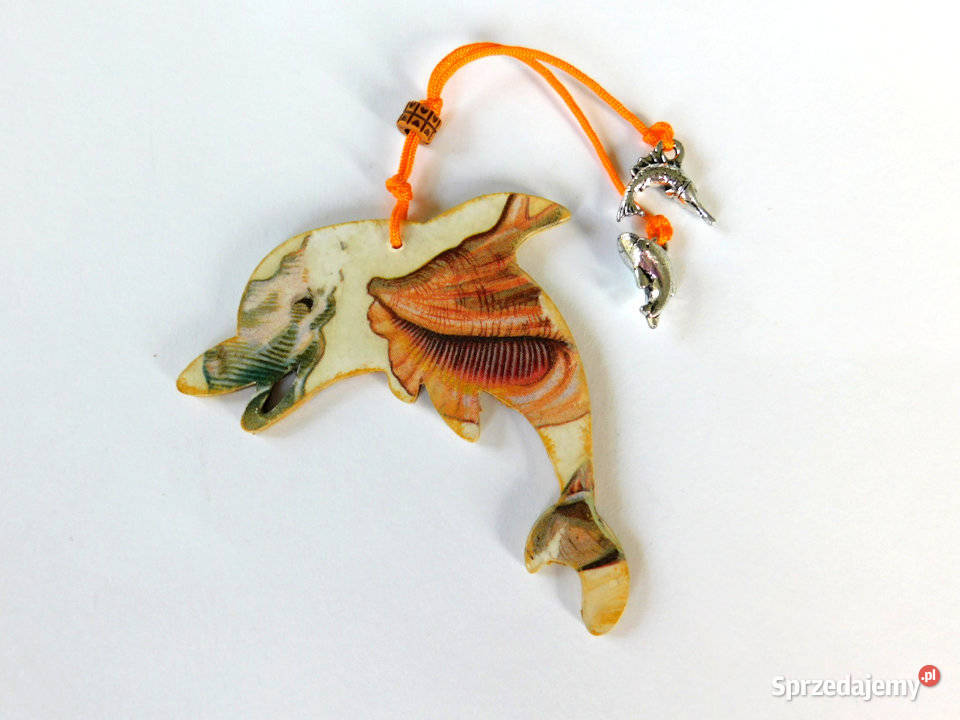 Zakładka do książki w kształcie delfinka Dębogórze