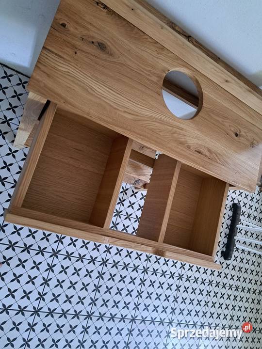 komoda dębowa łazienkowa warmińsko-mazurskie Burszewo sprzedam