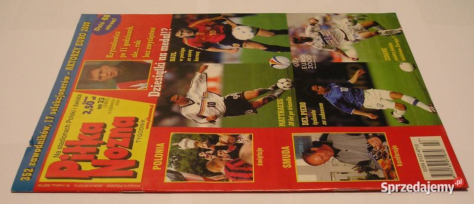 Tygodnik Piłka Nożna 2000 23 EURO 2000 Łódź