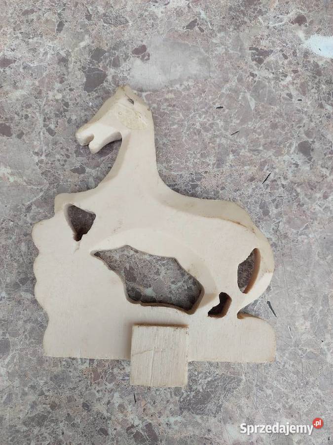 Koń konik na koronę górkę starego zegara żywica Tczew sprzedam