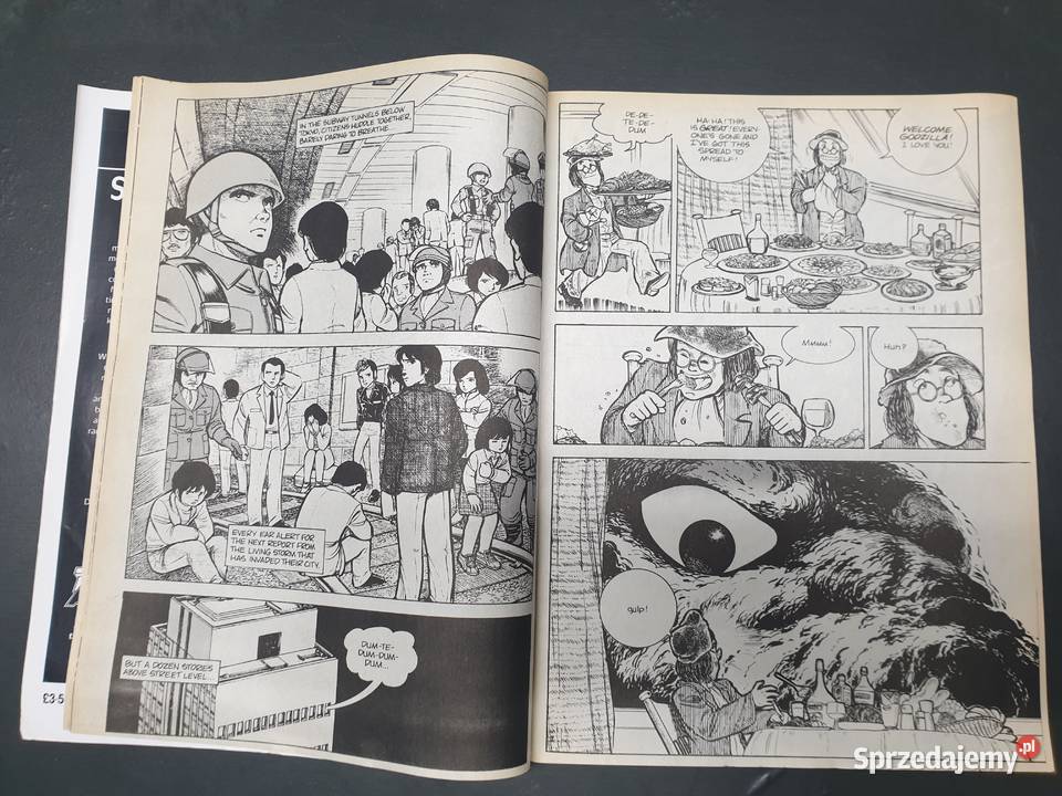 Manga Mania Magazyn komiksowy 1993 Akira Poster Rok wydania 1993 pomorskie Gdynia sprzedam