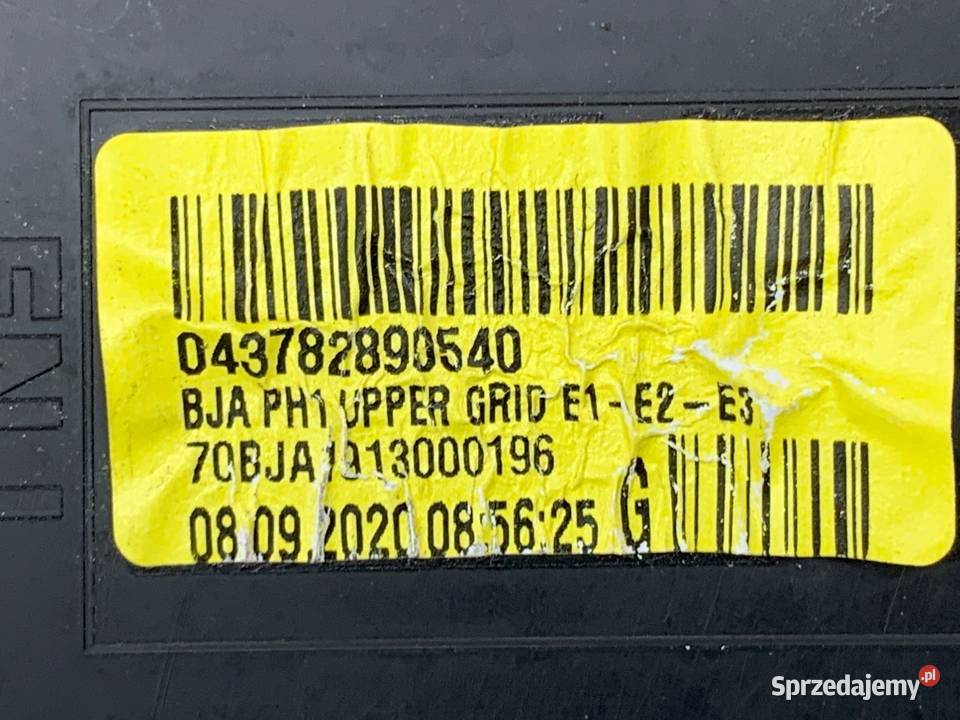 STELAŻ ATRAPY GRILL RENAULT CLIO V Hatchback