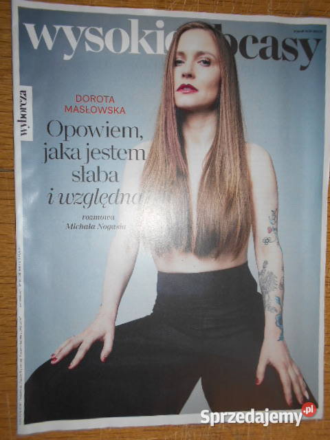 Wysokie Obcasy 19 1238 Dorota Masłowska tygodnik