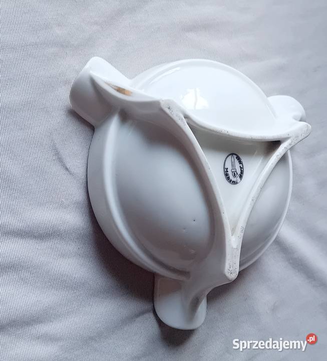Popielniczka art dco Turyngia Mbendorf bei Suhl Porcelana i szkło