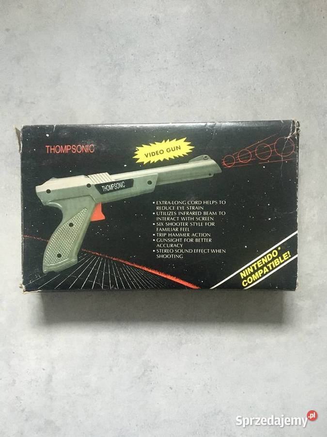 Nintendo Video Gun pistolet Thompsonic TANIO Płock sprzedam