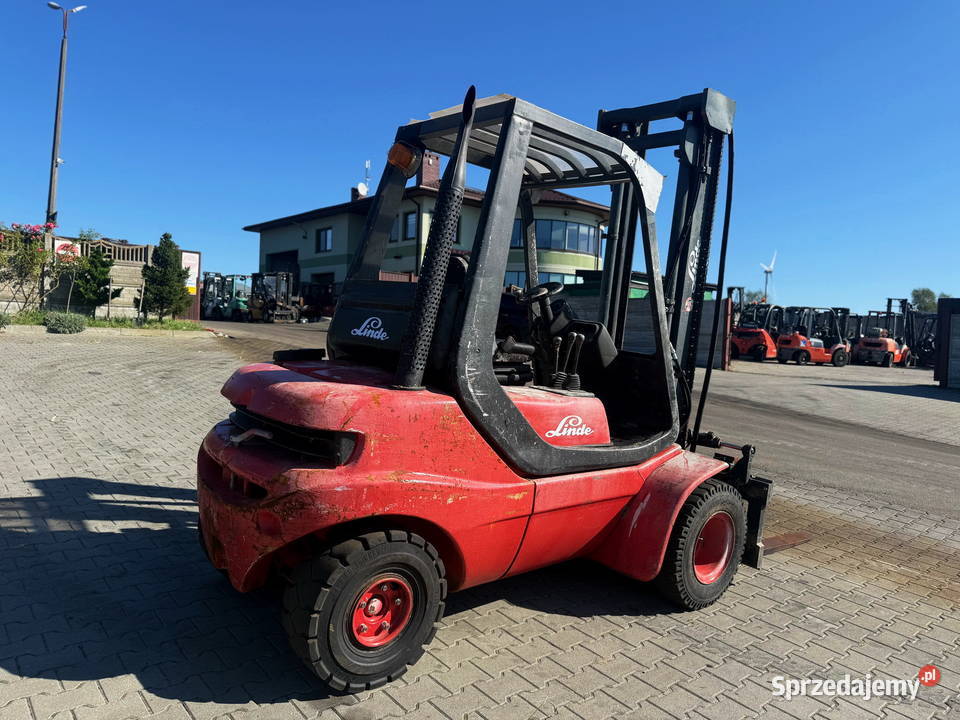 wózek widłowy terenowy LINDE H30D Perkins diesel