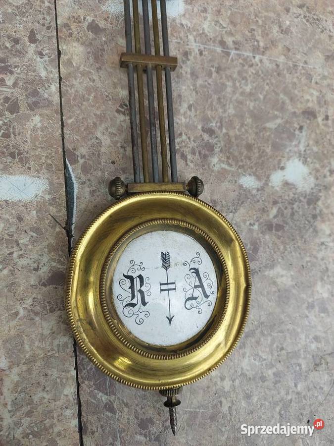 729 Wahadło rusztowe starego zegara 8 dł 30 pomorskie Tczew