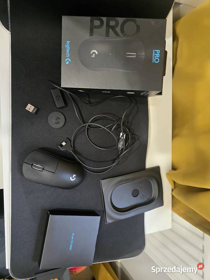 Logitech G PRO X Superlight mysz bezprzewodowa Biała Podlaska sprzedam