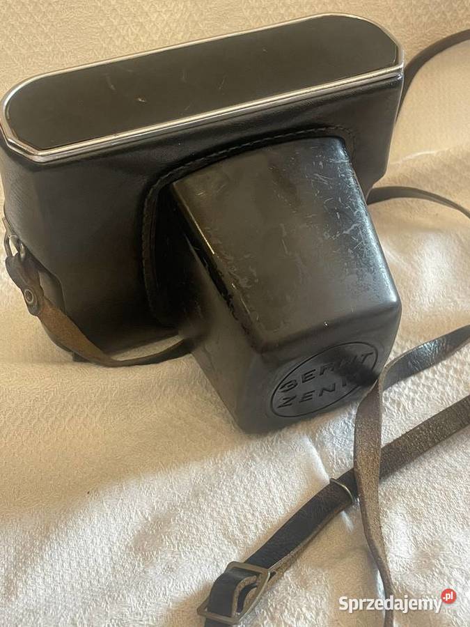 Aparat fotograficzny Zenit 12xp z futerałem i