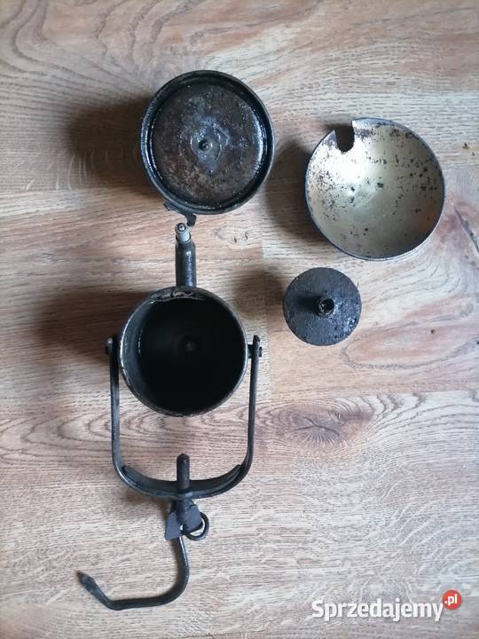 Stara lampa karbidowa Kraków