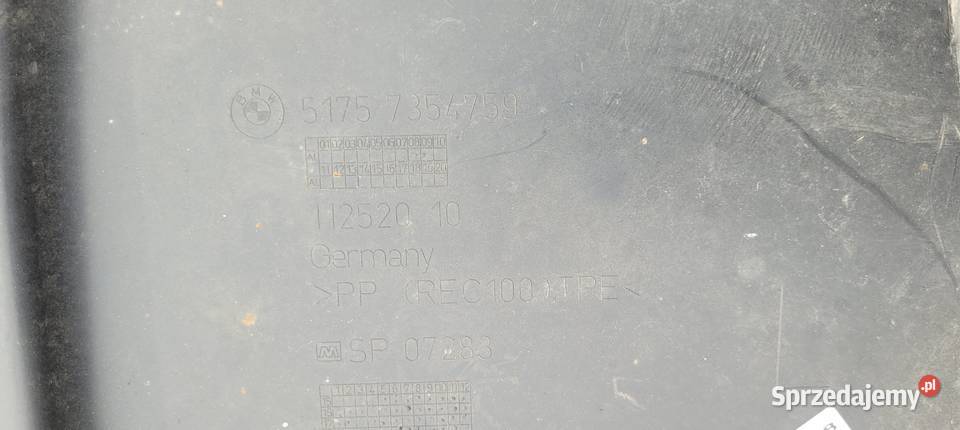 BMW F48 OSŁONA PODWOZIA LEWA Ruda Śląska