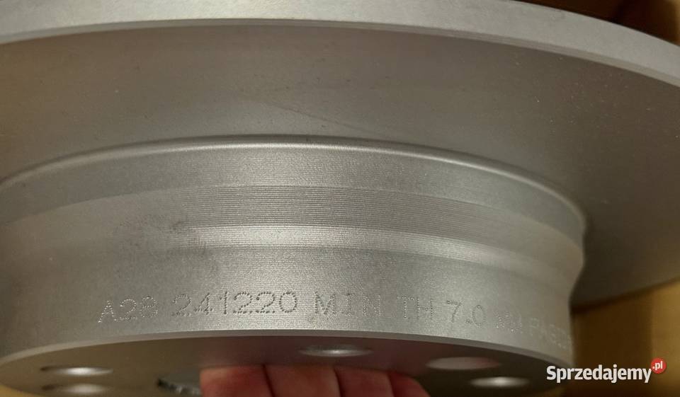 Nowe tarcze hamulcowe PAGID 56377NC 2 Nissan Sosnowiec