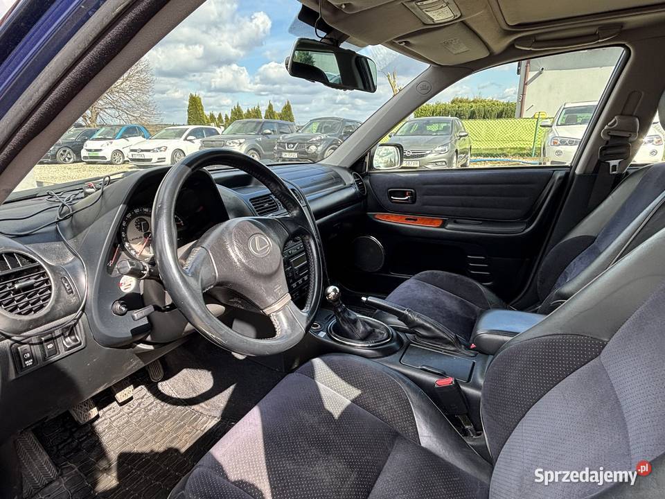 Lexus IS kurtyny powietrzne Paniówki