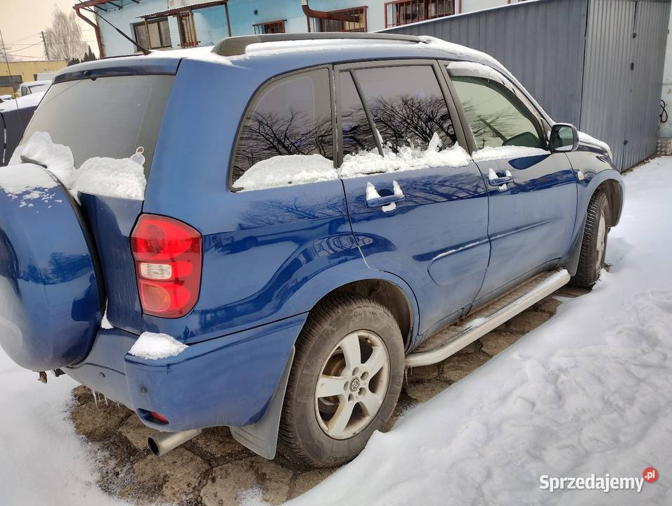 Toyota RAV4 20 D4D 4x4 niebieski Ustroń