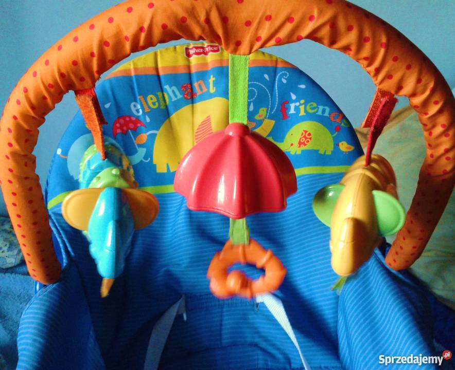 Fisher bujaczek leżaczek fotelik wibracja dźwięk Fisher Price Warszawa