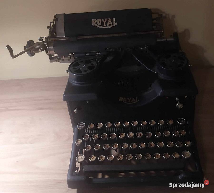 Królewska Maszyna do pisania 1931 ROYAL Lublin