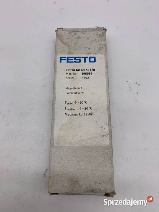 Festo CPE14M1BH5J18 196939 Elektrozawór Warszawa