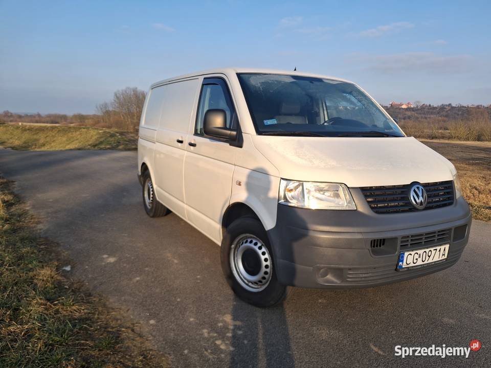 Sprzedam Volkswagena T5 silnik 19TDIKlima Grudziądz