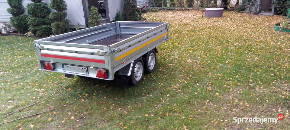 Nowa przyczepa DMC 750 łódzkie Ludowinka