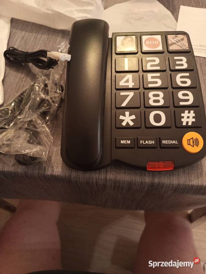 seniora Telefony przewodowe Lublin sprzedam