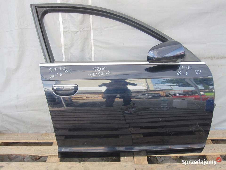 AUDI A6 C6 07r drzwi prawe przód osobowe Drzwi