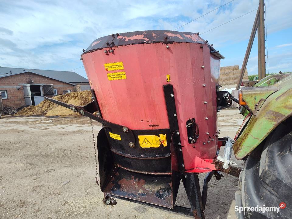 Napęd elektryczny paszowoz mini wóz paszowy nieuszkodzony Łęczyca
