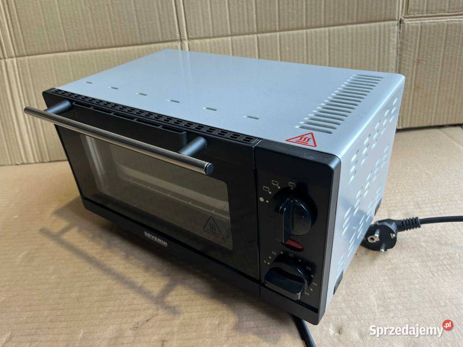Severin Piec do Pieczenia SrebrnyCzarny 9 l 800W Tuliszków