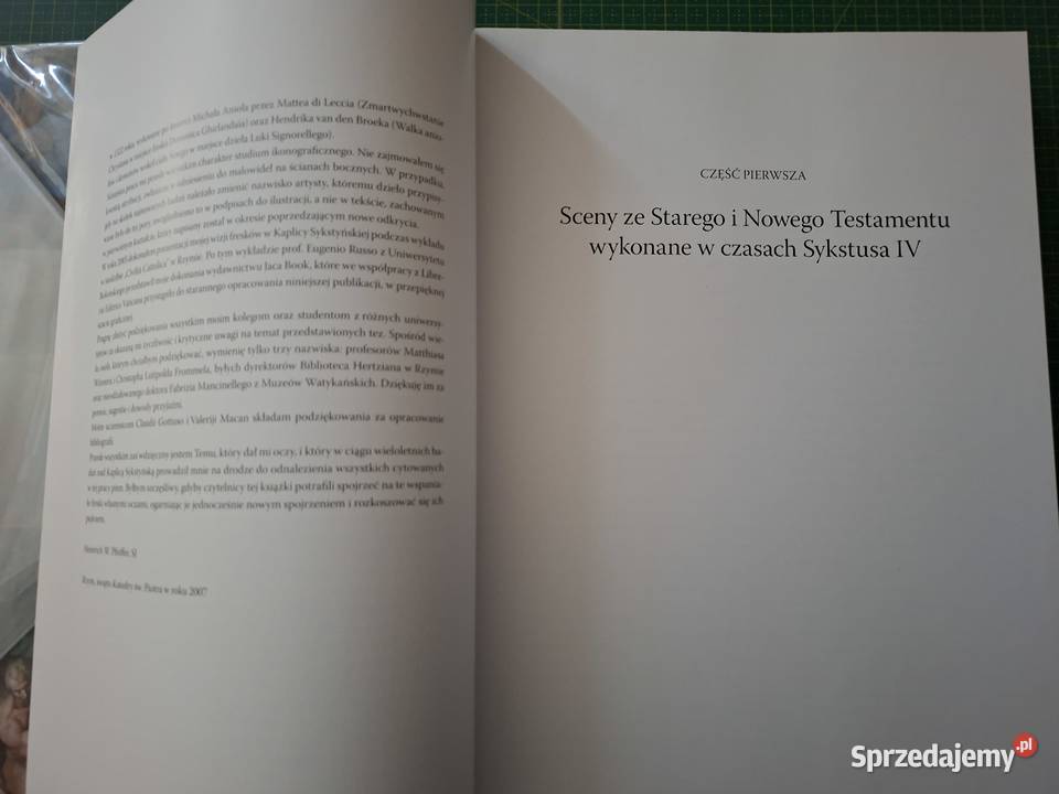Kaplica Sykstyńska na nowo odkryta Heinrich W małopolskie Kraków