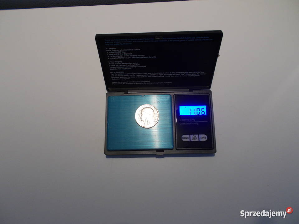 Srebrna moneta obiegowa II RP 5 z 1934 roku znna Warszawa sprzedam