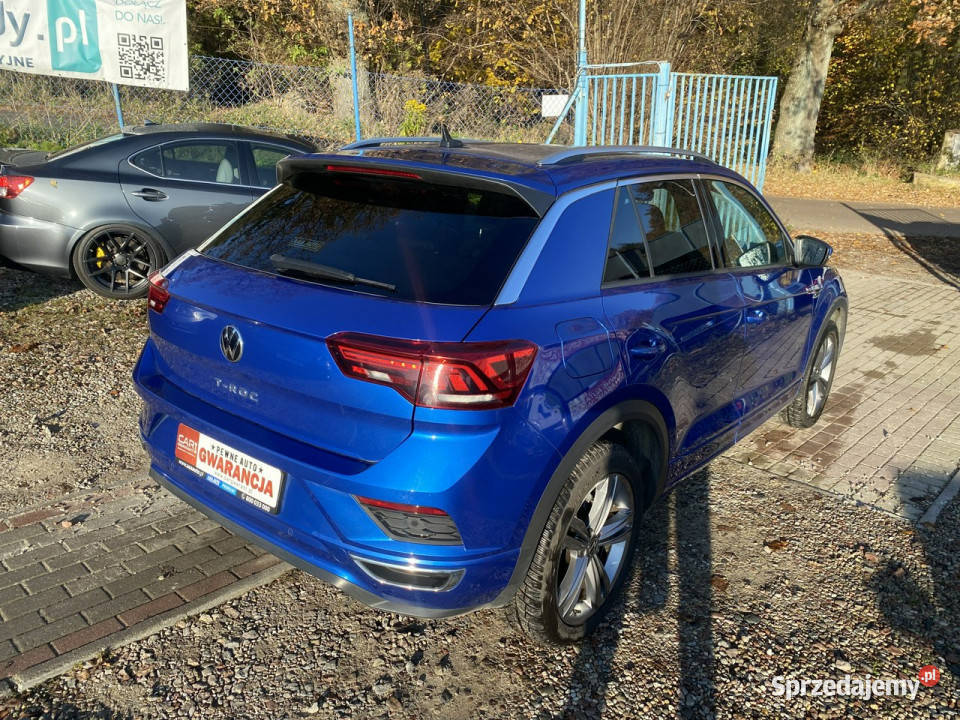 Volkswagen TRoc RLine 15tsi automat 150 polski benzyna Gdańsk sprzedam