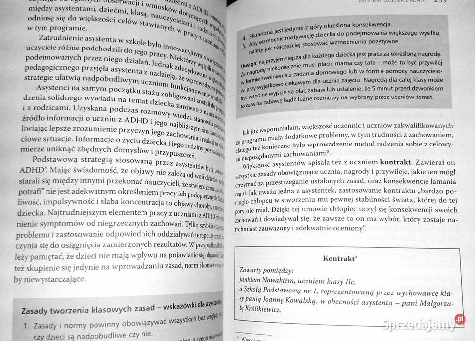 ADHD w szkole Marta Jerzak Artur Kołakowski