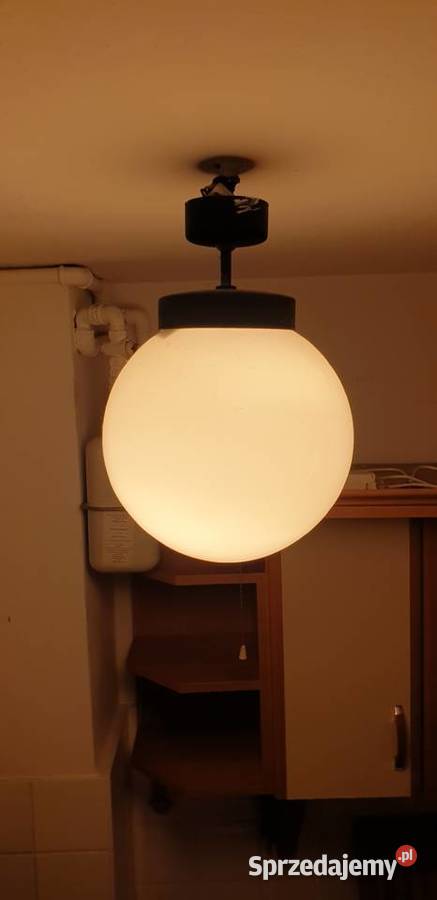 Lampa wisząca kula żyrandol łódzkie