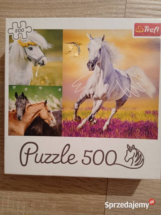 Puzzle 500 Trefla konie Poznań sprzedam