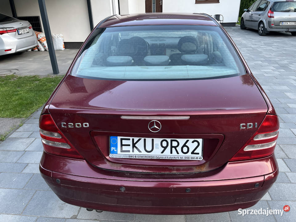 Mercedes benz W203 c200cdi 2000 USZKODZONY