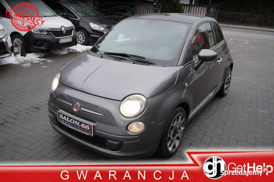 Fiat 500 14t Abarth Skóra Stan b bezwypadkowy z tempomat Częstochowa