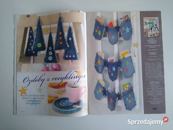Handmade Magazyn 12016 Boże Narodzenie Czasopisma sprzedam
