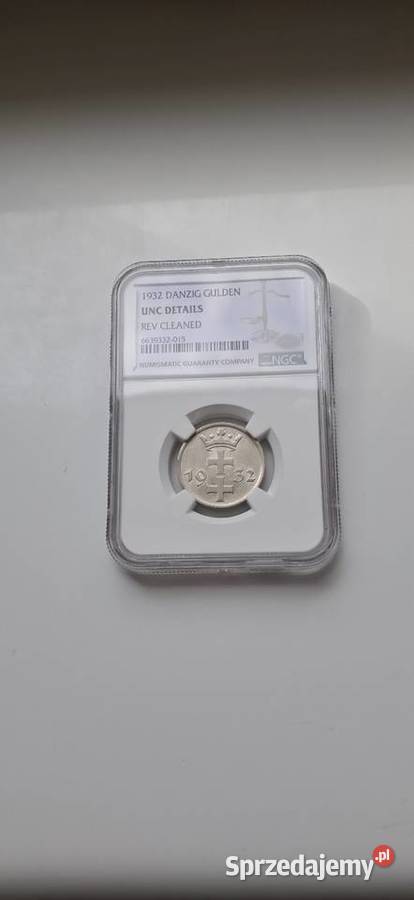 1 gulden 1932 Grading zestaw Numizmatyka Poznań sprzedam