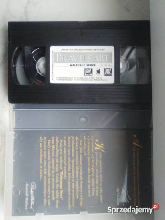 Braveheart kaseta VHS VHS sprzedam