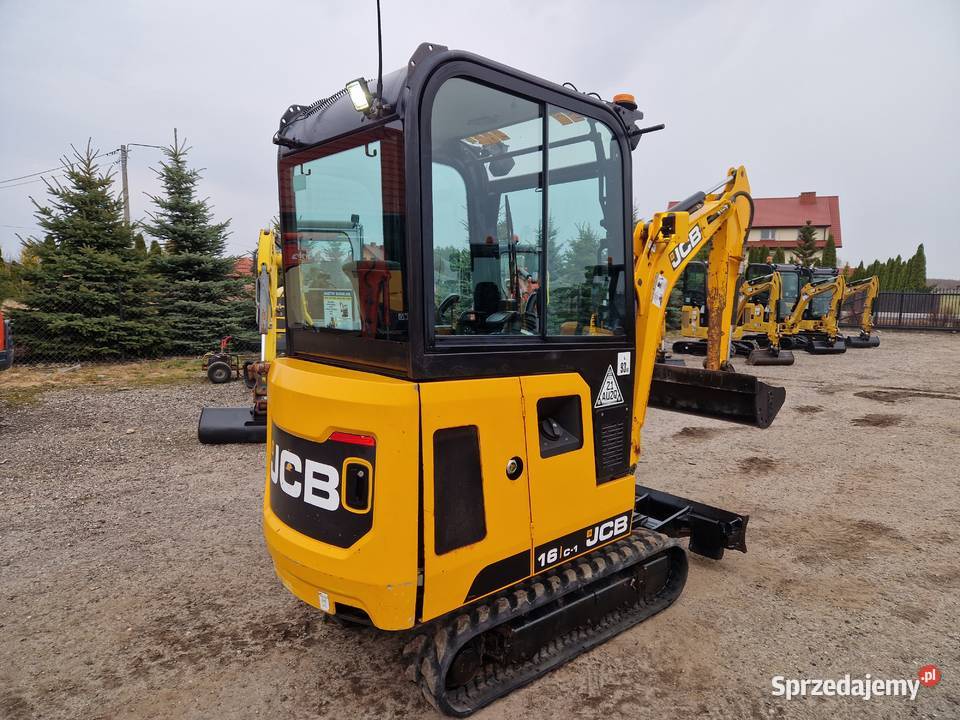 Munikoparka JCB 16 c1 2018r 2300mtg rozsuwane Ryżki