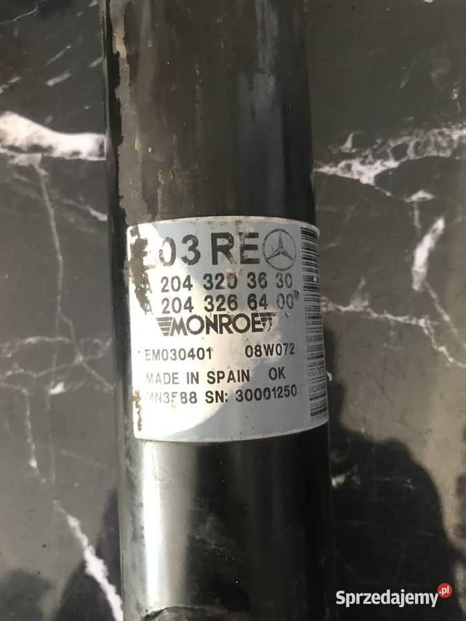 Amortyzator tył MercedesBenz OE 2043266400 edc łódzkie Gidle