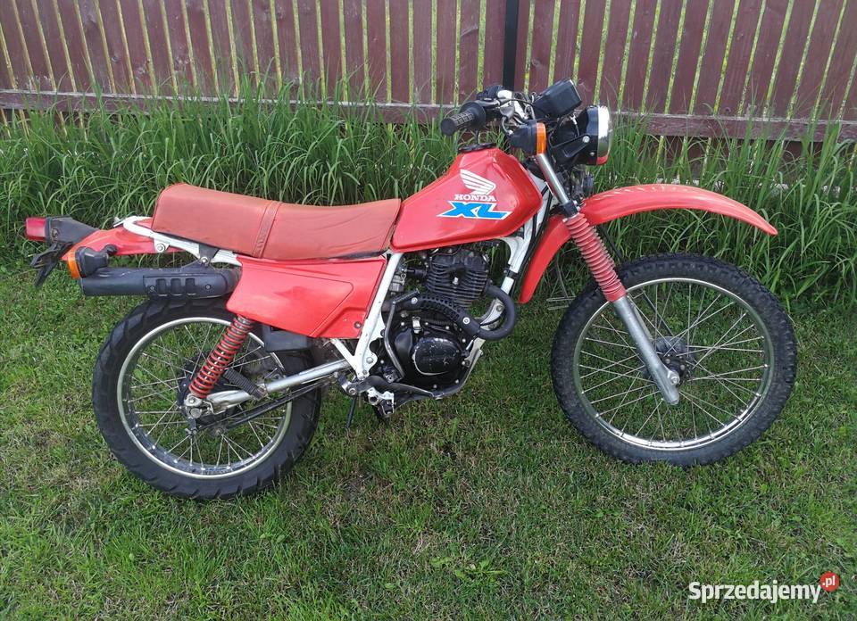 Honda XL 125 SL Enduro Cross Straż Graniczna Augustów