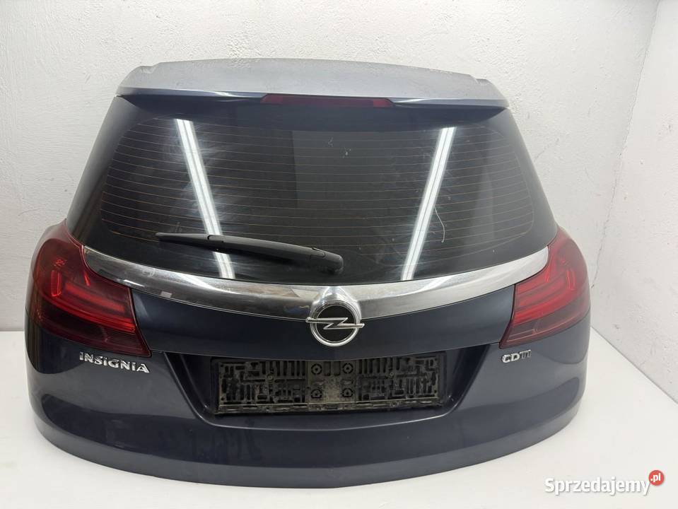 KLAPA BAGAŻNIKA TYŁ TYLNA Z168 OPEL INSIGNIA A Klapy bagażnika